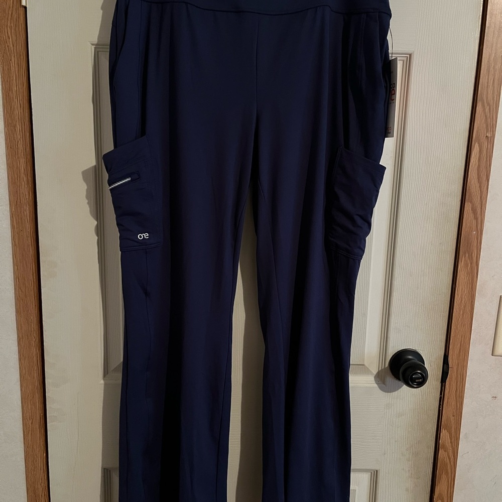 Barco Uniforms Eco-Friendly Knit Pants in Navy
